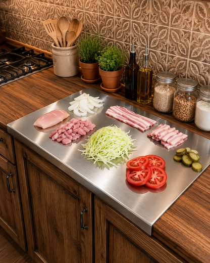 Lumeressa PurePrep™ Stainless Steel Cutting Board
