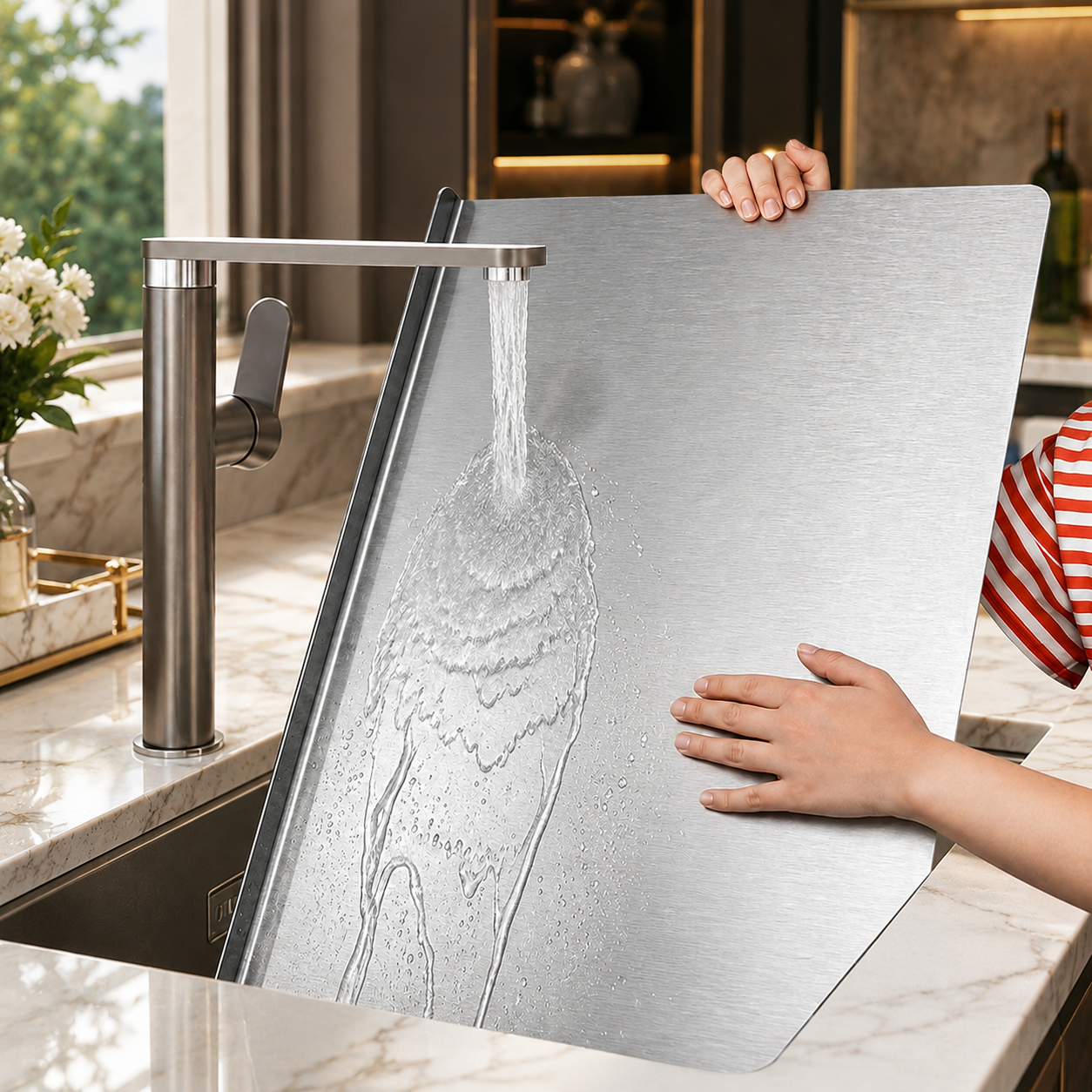 Lumeressa PurePrep™ Stainless Steel Cutting Board