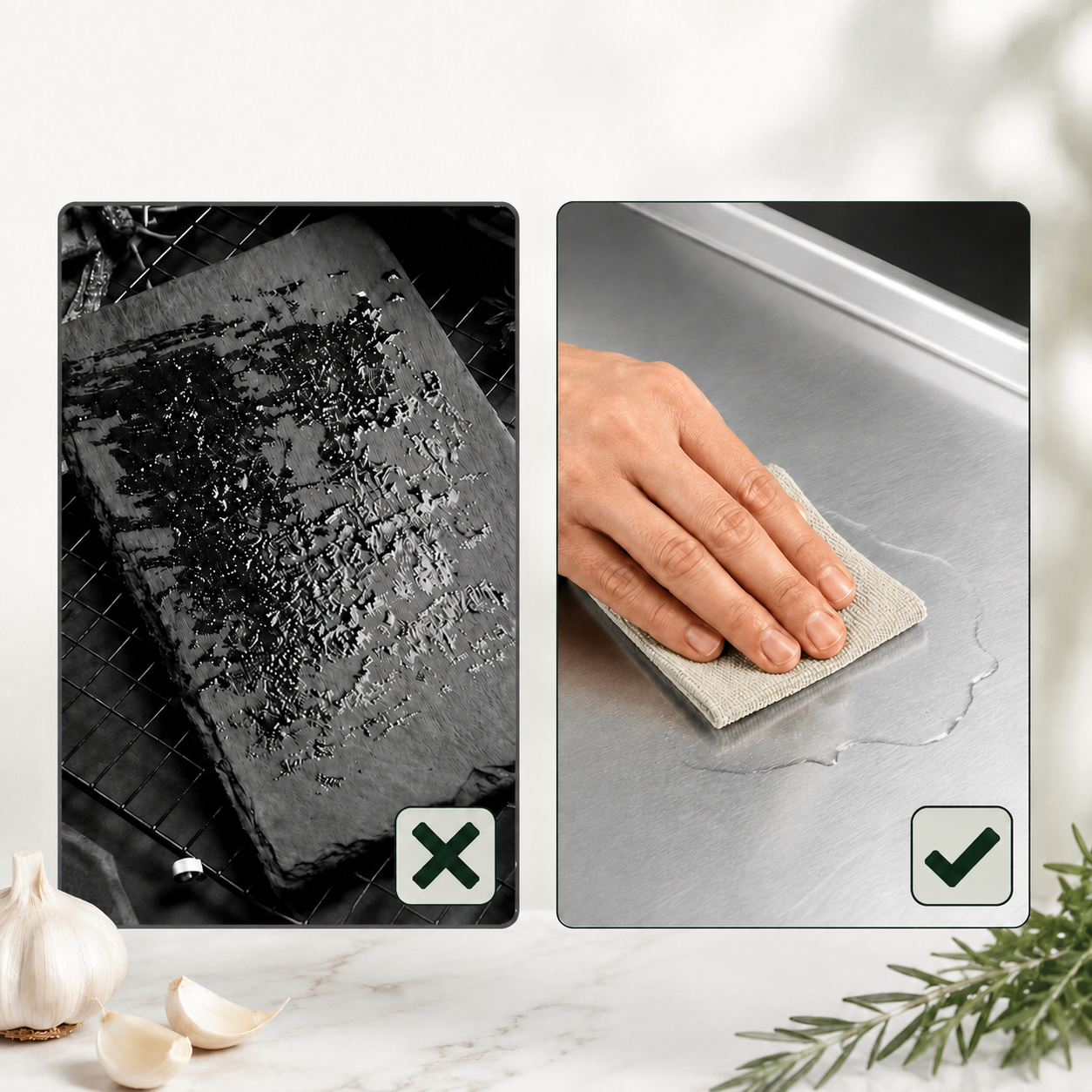 Lumeressa PurePrep™ Stainless Steel Cutting Board